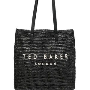 Ted Baker Black Woven Skye Tote Bag